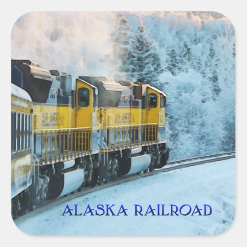 Alaska Railroad _ Envelope Stickers