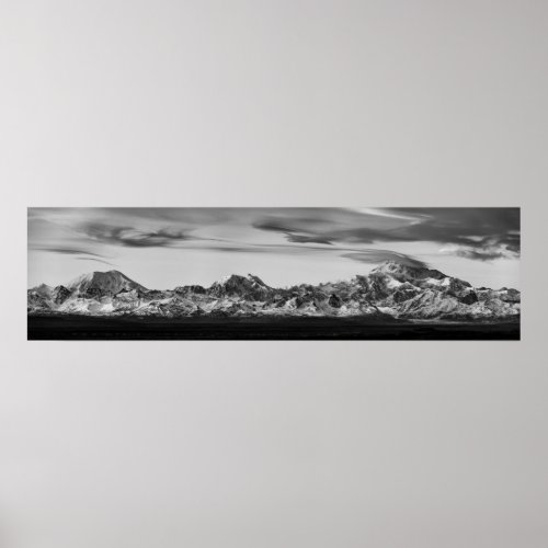 Alaska Range Panorama Poster