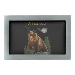 Alaska Rectangular Belt Buckle