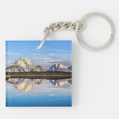 Alaska Reflection Keychain