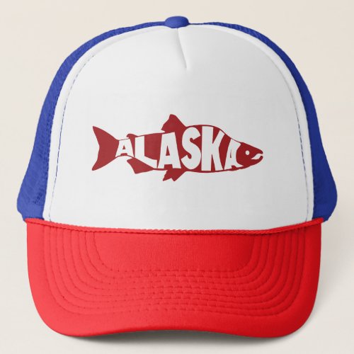 Alaska Salmon Trucker Hat