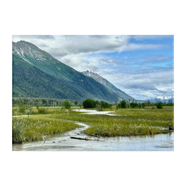 Alaska Scene Acrylic Print (Front)