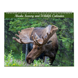 Alaska Scenery and Wildlife Calendar