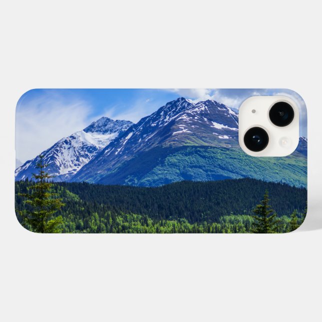 Alaska Scenic Byway Mountain Case-Mate iPhone Case (Back (Horizontal))