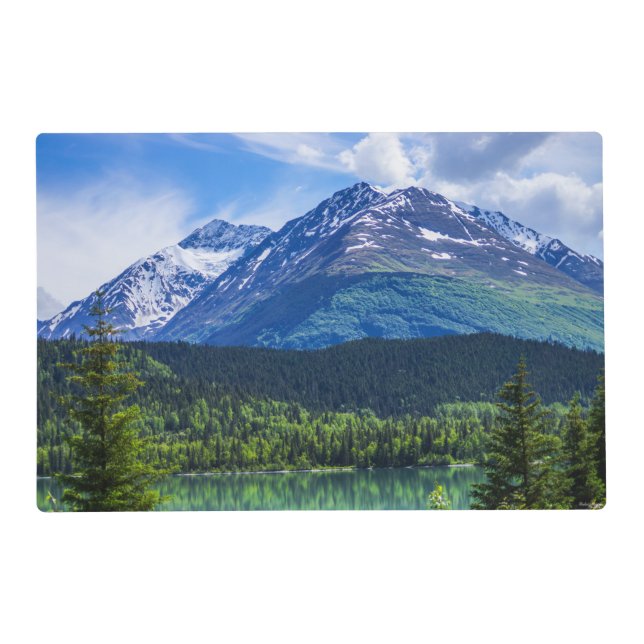 Alaska Scenic Byway Mountain Placemat (Front)