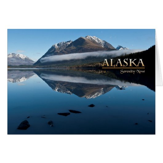 Alaska Serenity Now Cards (Front Horizontal)