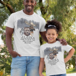 Alaska Ship Embarkation Cruise Animals  T-Shirt<br><div class="desc">You may change the style of this shirt by choosing More > under the style option. It may be personalized in the area provide or customizing by choosing the click to customize further option and changing the name, initials or words. You may also change the text color and style or...</div>
