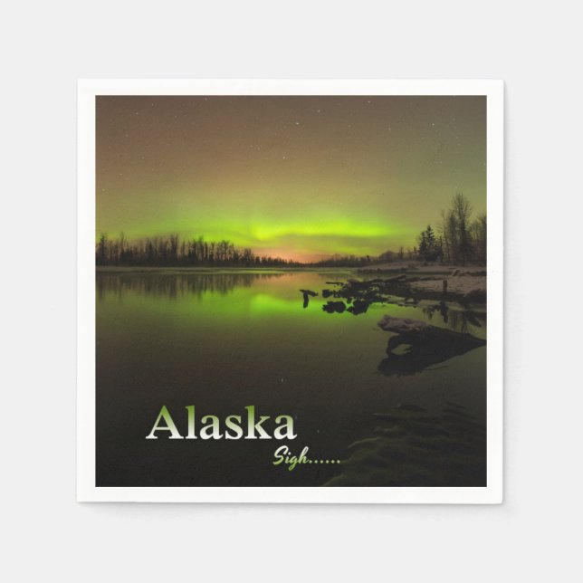 Alaska Sigh.... Napkins (Front)