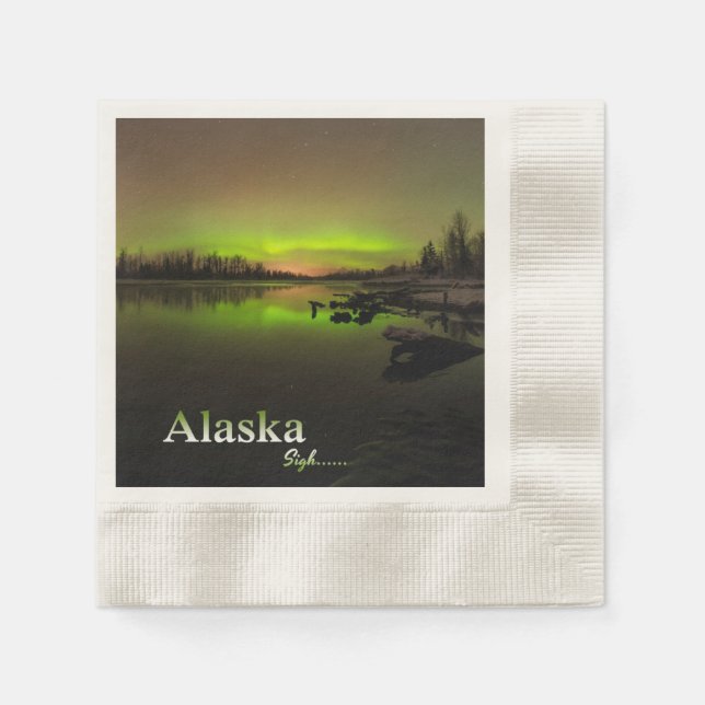 Alaska Sigh.... Paper Napkins (Front)
