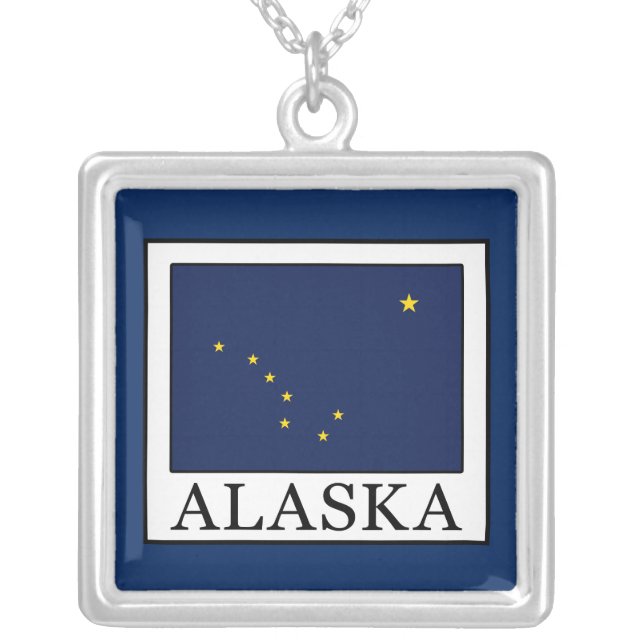 Alaska Silver Plated Necklace (Front)