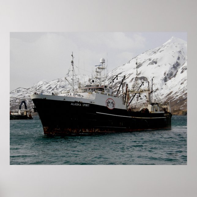 Alaska Spirit, F. C. A. Fishing Trawler Poster (Front)