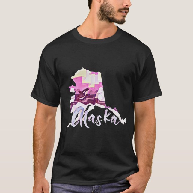 Alaska State 4 T-Shirt (Front)
