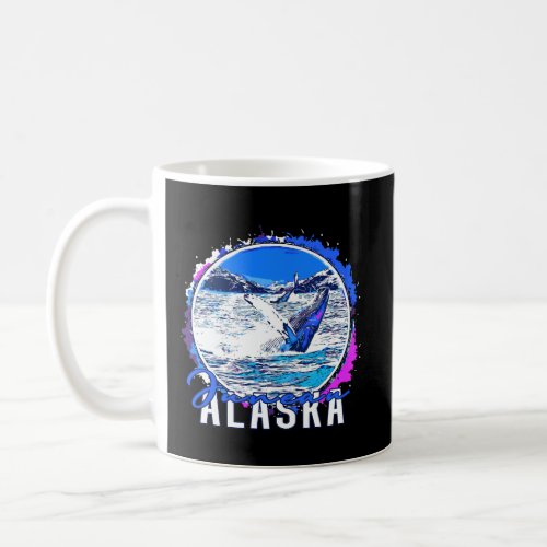 Alaska State Capital Juneau Whales In The Wild Sou Coffee Mug