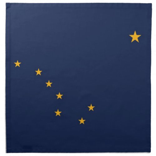 Alaska State Flag American MoJo Napkin