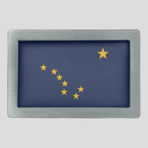 ALASKA STATE FLAG BELT BUCKLE