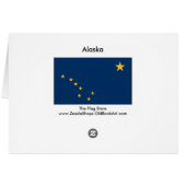 Alaska State Flag Cards (Back Horizontal)