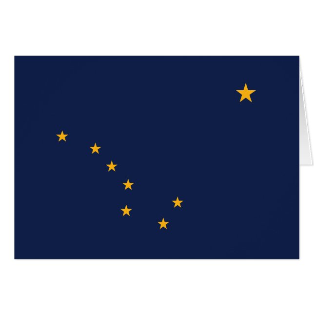 Alaska State Flag Cards (Front Horizontal)