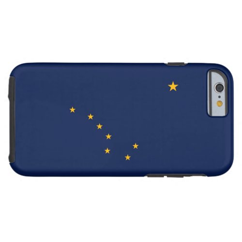 Alaska State Flag Design Tough iPhone 6 Case