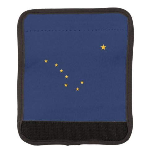 Alaska State Flag Design Decor Luggage Handle Wrap