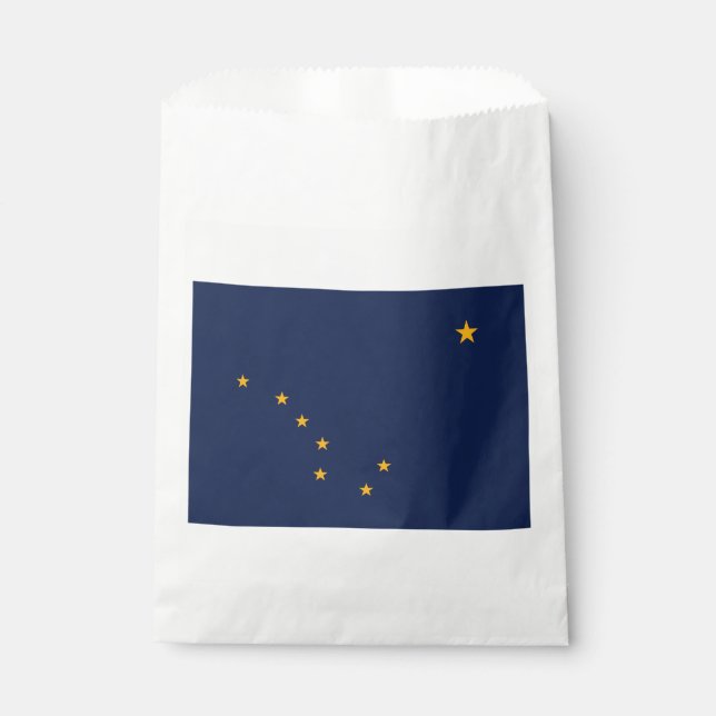 Alaska State Flag Favor Bag (Front)