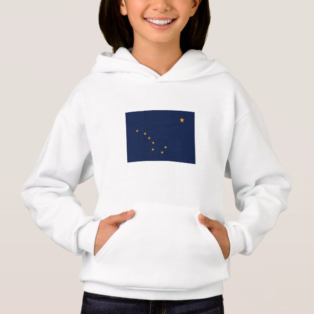 Alaska State Flag Hoodie (Front)