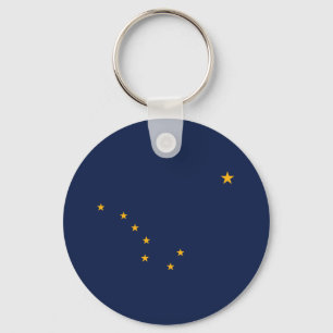 Alaska State Flag Keychain