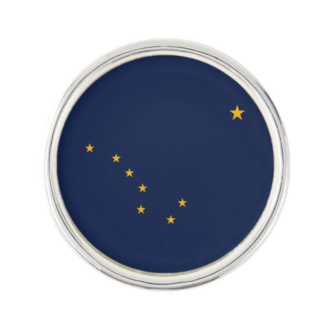 Alaska State Flag Lapel Pin (Front)