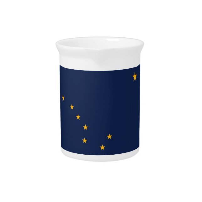 Alaska State Flag Pitcher (Front)