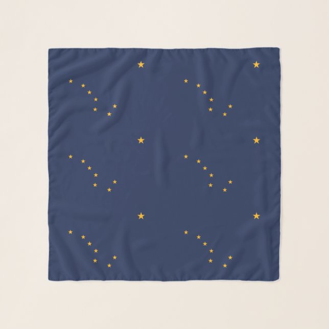 Alaska State Flag Scarf (Front)
