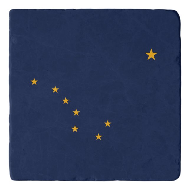 Alaska State Flag Trivet (Front)