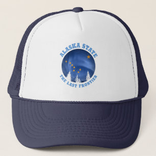 ALASKA STATE FLAG TRUCKER HAT