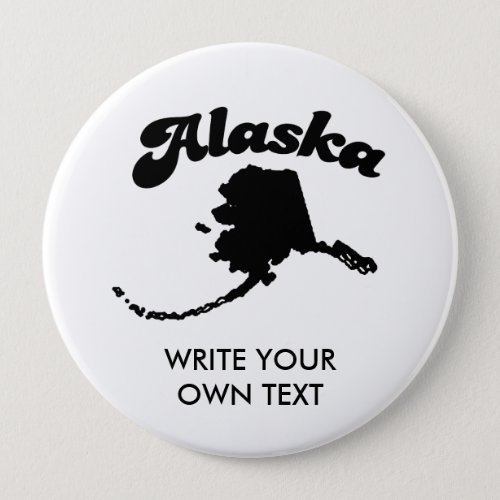 ALASKA STATE MOTTO T_SHIRT BUTTON