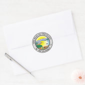 Alaska State Seal Sticker | Zazzle