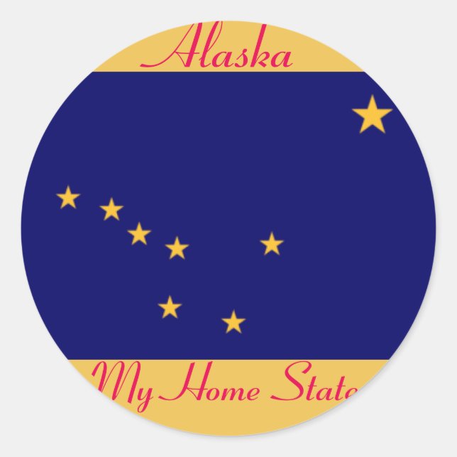 Alaska Sticker (Front)