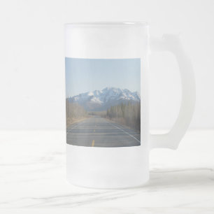Alaska Street Frosted Glass Beer Mug