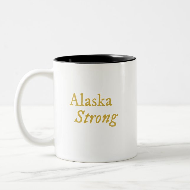 Alaska Strong  Coffee Mug (Left)