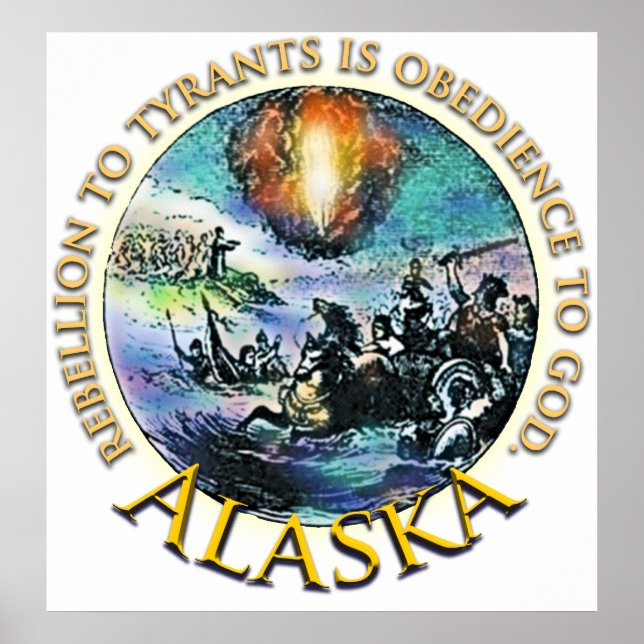 Alaska Tea Party Poster (Front)