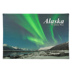 Alaska The Curtain Rises Cloth Placemat