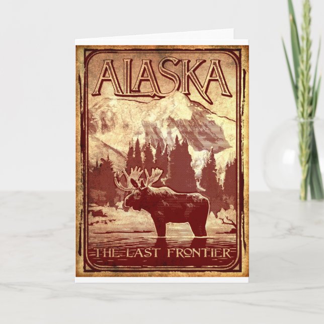Alaska - the last frontier card (Front)