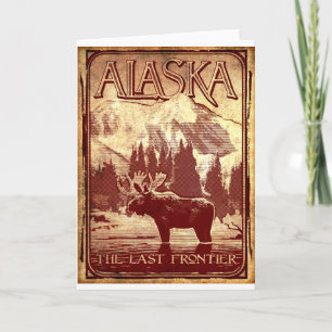 Alaska - the last frontier card