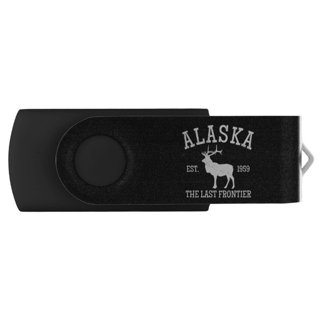 Alaska The Last Frontier Flash Drive (Front)