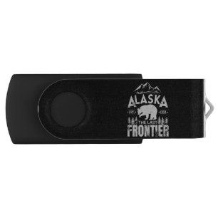 Alaska The Last Frontier Flash Drive