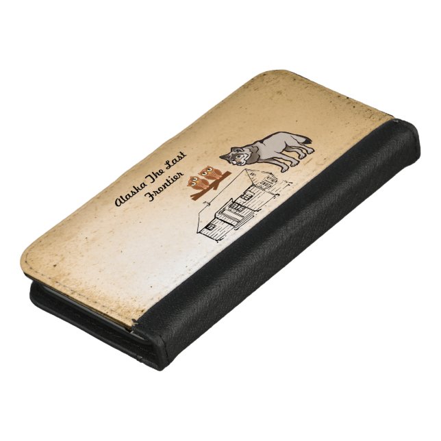 Alaska The Last Frontier iPhone Wallet Case (Top)