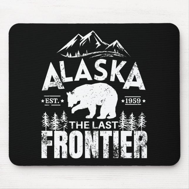 Alaska The Last Frontier Mouse Pad (Front)