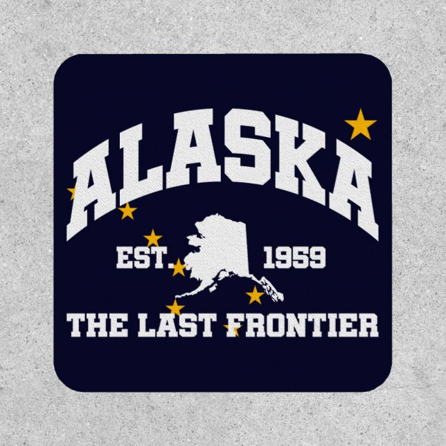 Alaska,The Last Frontier Patch (Front)