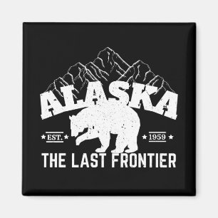 Alaska The Last Frontier Polar Bear Magnet