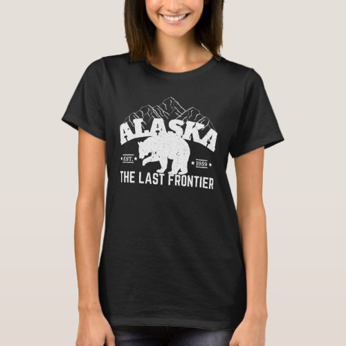 Alaska The Last Frontier Polar Bear T_Shirt