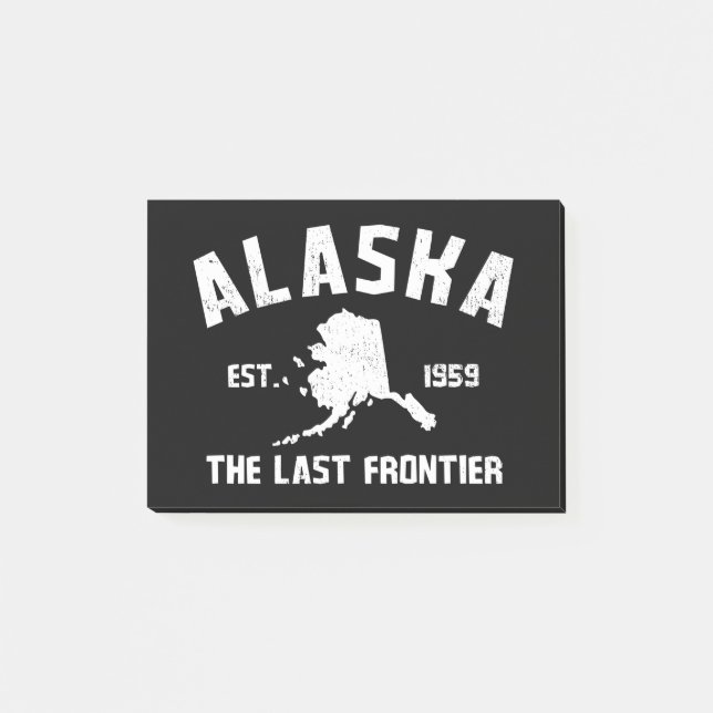Alaska The Last Frontier Post-it Notes (Front)