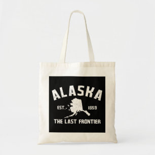 Alaska The Last Frontier Tote Bag