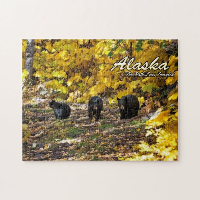 Alaska The Path Less Traveled Jigsaw Puzzle (Horizontal)